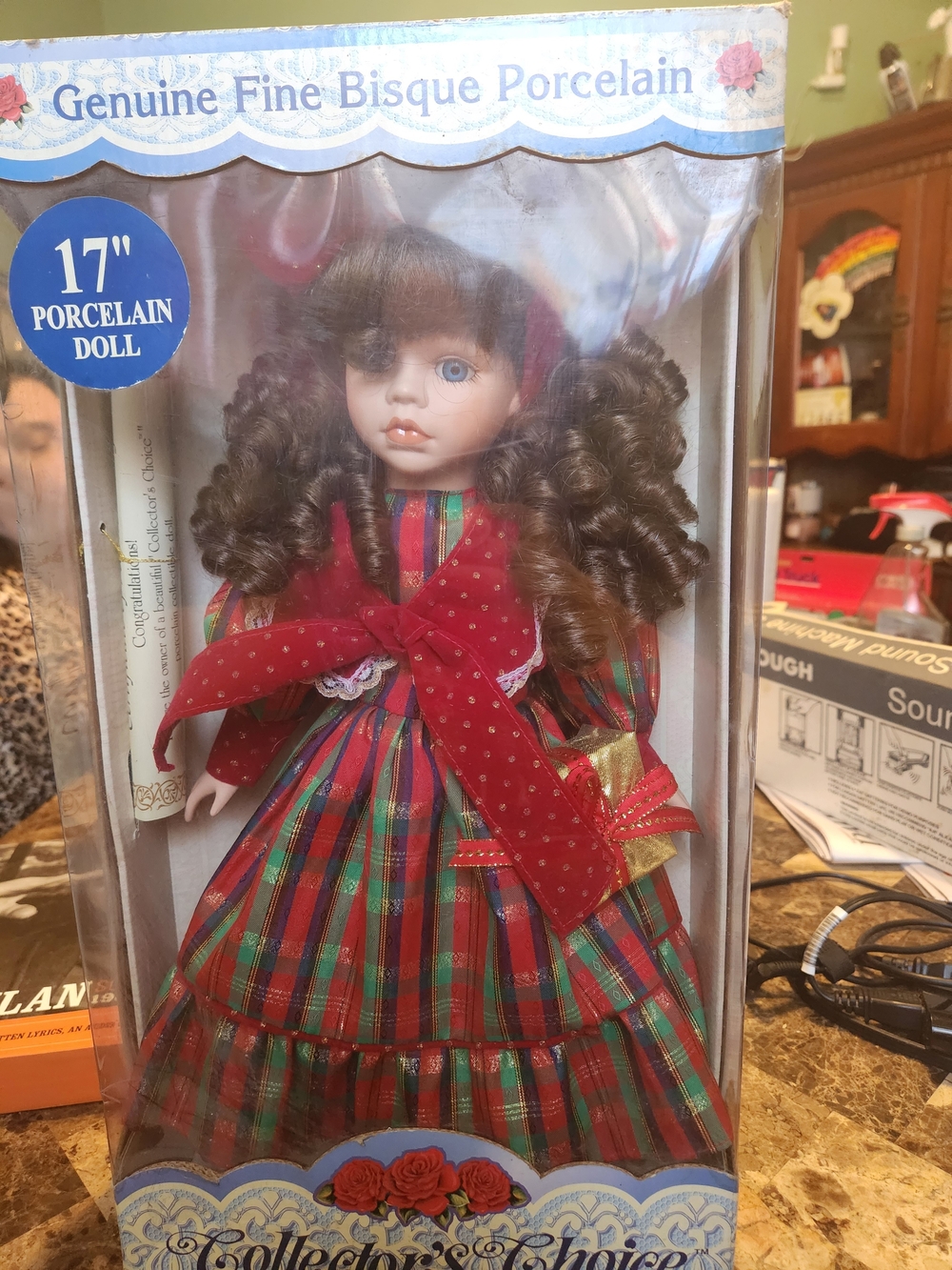 Genuine Fine Bisque Porcelain 17" Doll - Creepy, Scary, Oddity